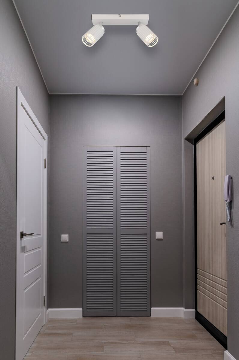 GLOBO Strahler weiß Metall Aluminium B/H/T/L: ca. 12,5x15,5x26x26 cm GU10 2 Brennstellen