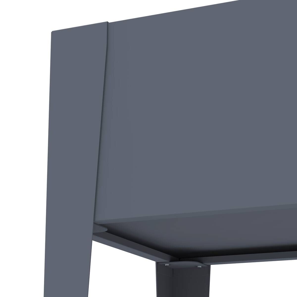 Westmann Hochbeet Vedura anthrazit Stahl B/H/L: ca. 74x80x40 cm