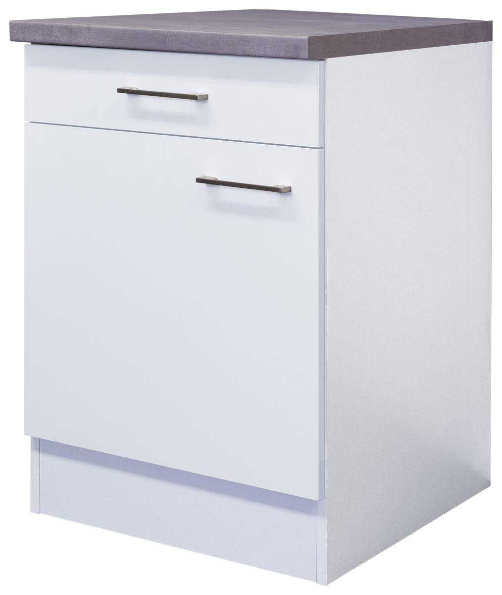 Unterschrank Vita weiß matt B/H/T: ca. 60x86x60 cm