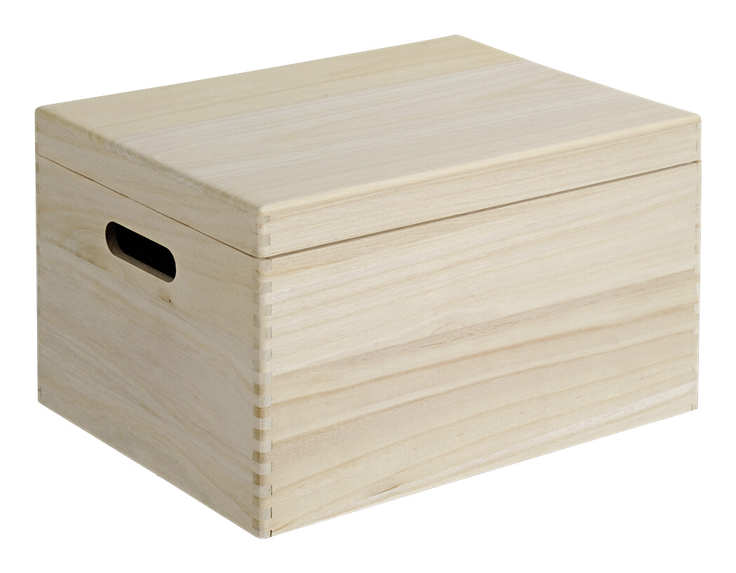 Kesper Allzweckkiste natur Kiefer B/H/L: ca. 29x23x39 cm