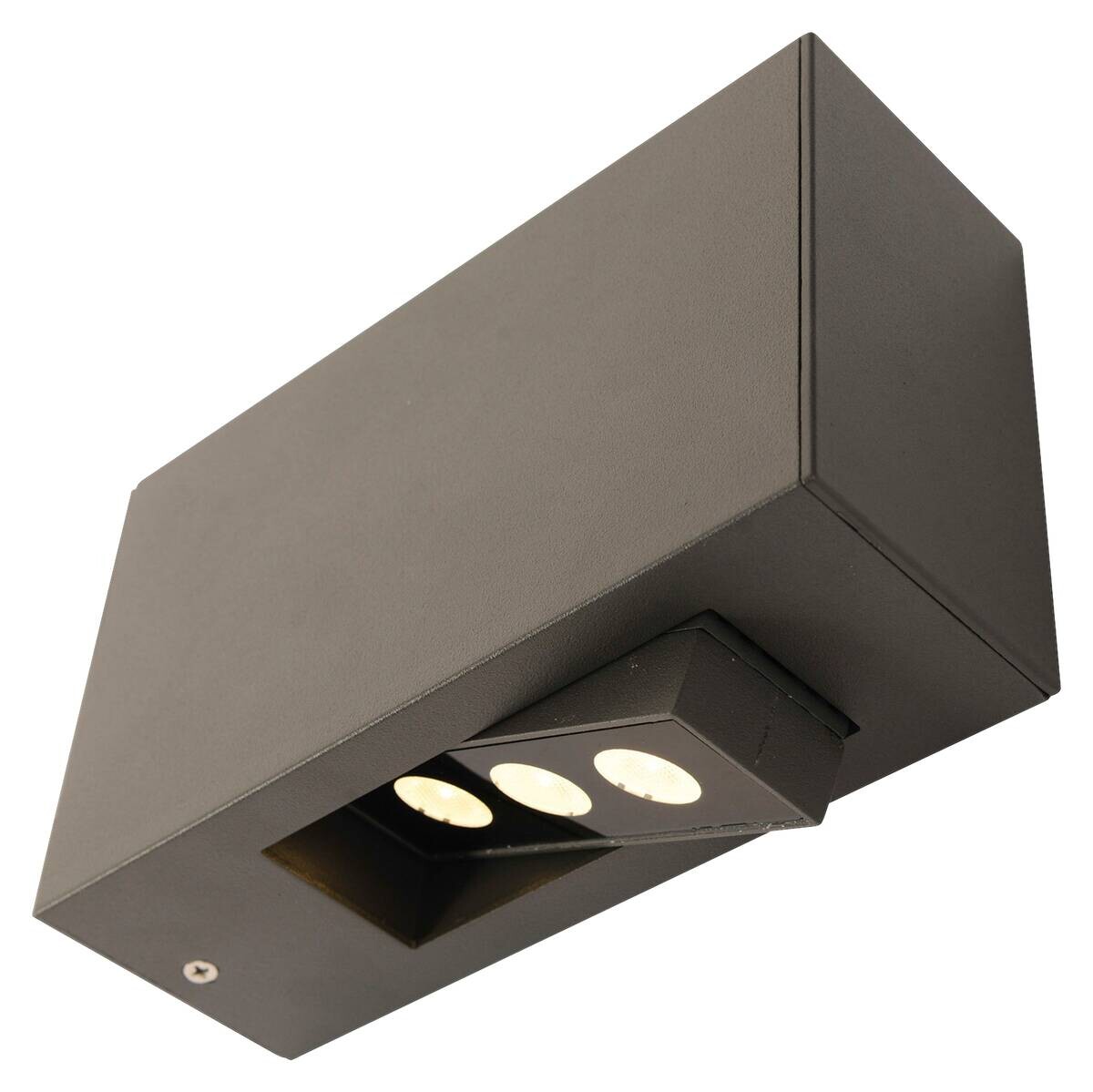 LED-Leuchten 1151160 anthrazit B/H/T: ca. 20x12x7 cm