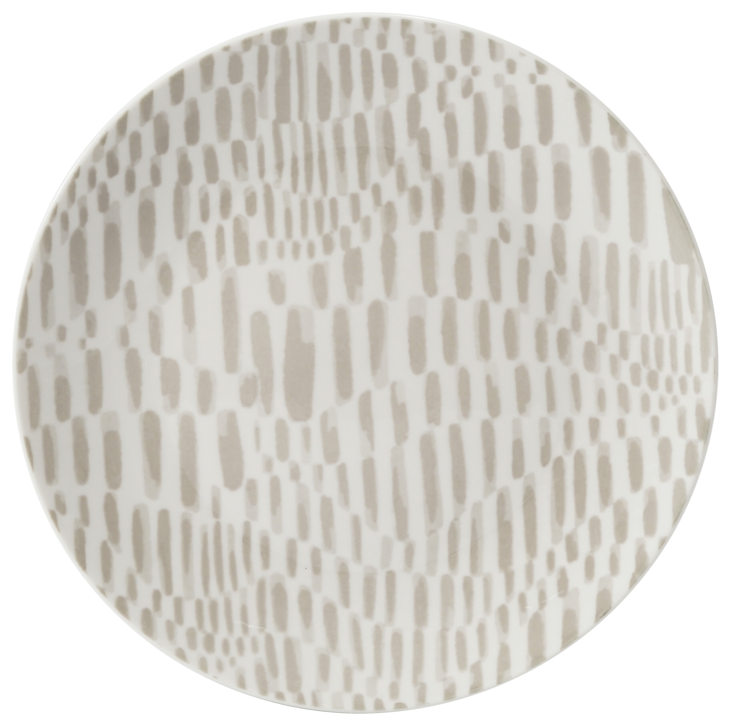 van Well Dessertteller taupe Keramik