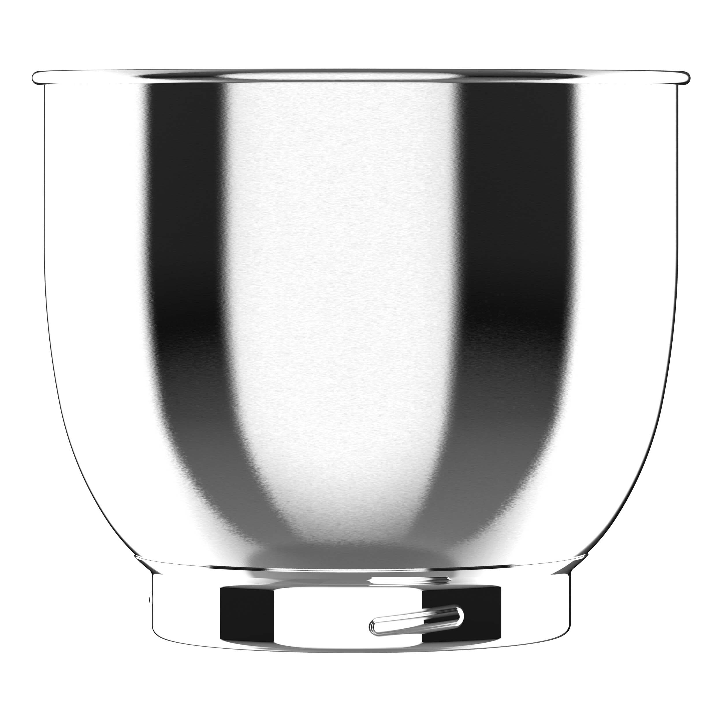 BERGNER Mundmischer weiß silber Alu Edelstahl B/H/L: ca. 23x34,5x38,5 cm