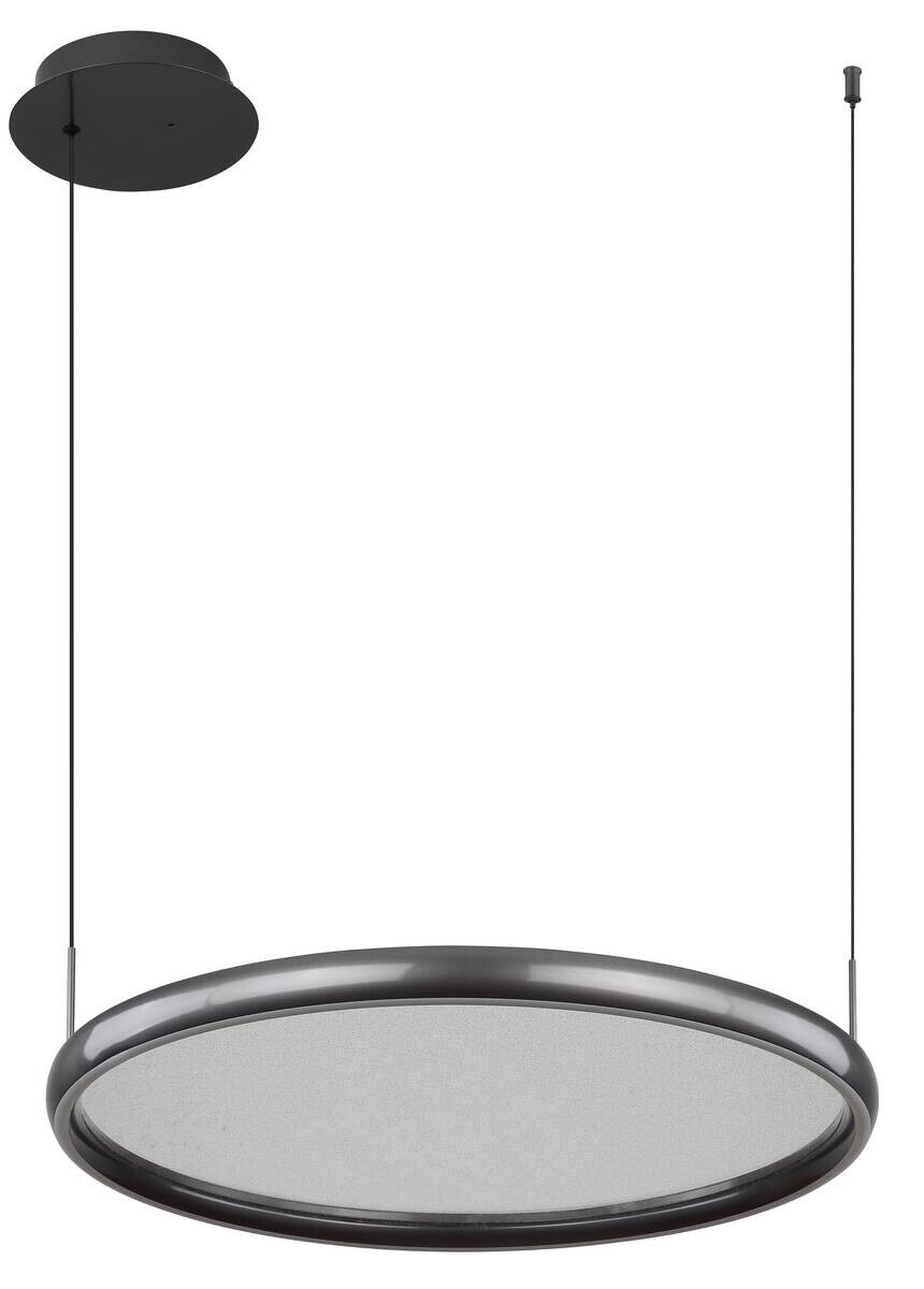 GLOBO LED-Pendelleuchte schwarz Metall Aluminium B/H/L: ca. 60x150x63 cm 1.0 Brennstellen