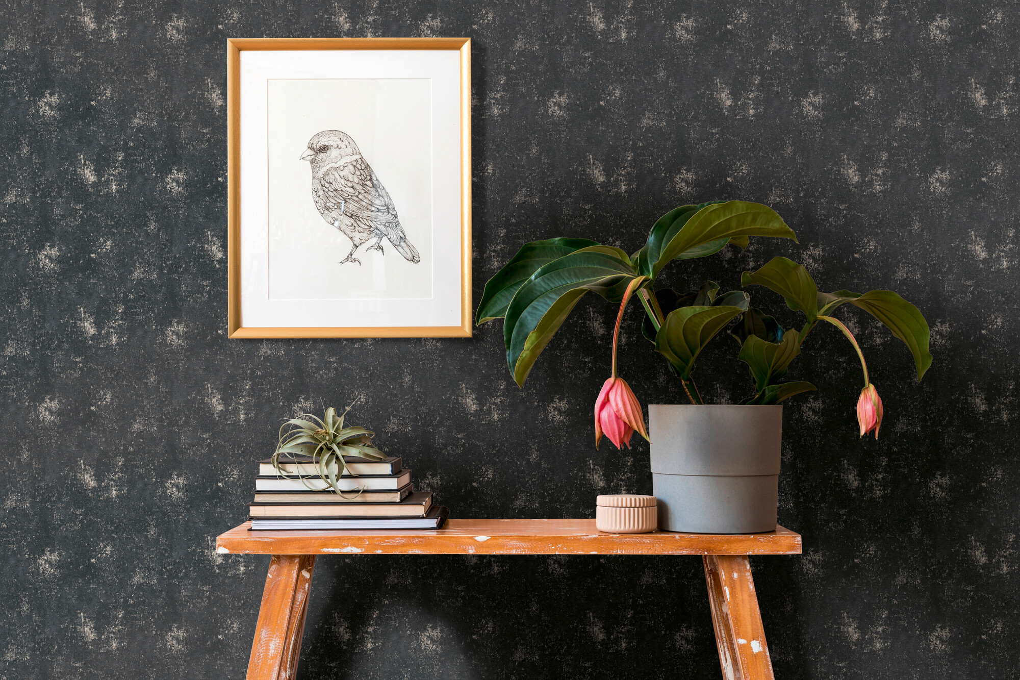 A.S.Creation Vliestapete gold schwarz B/H/D: ca. 53x1005x9,2 cm