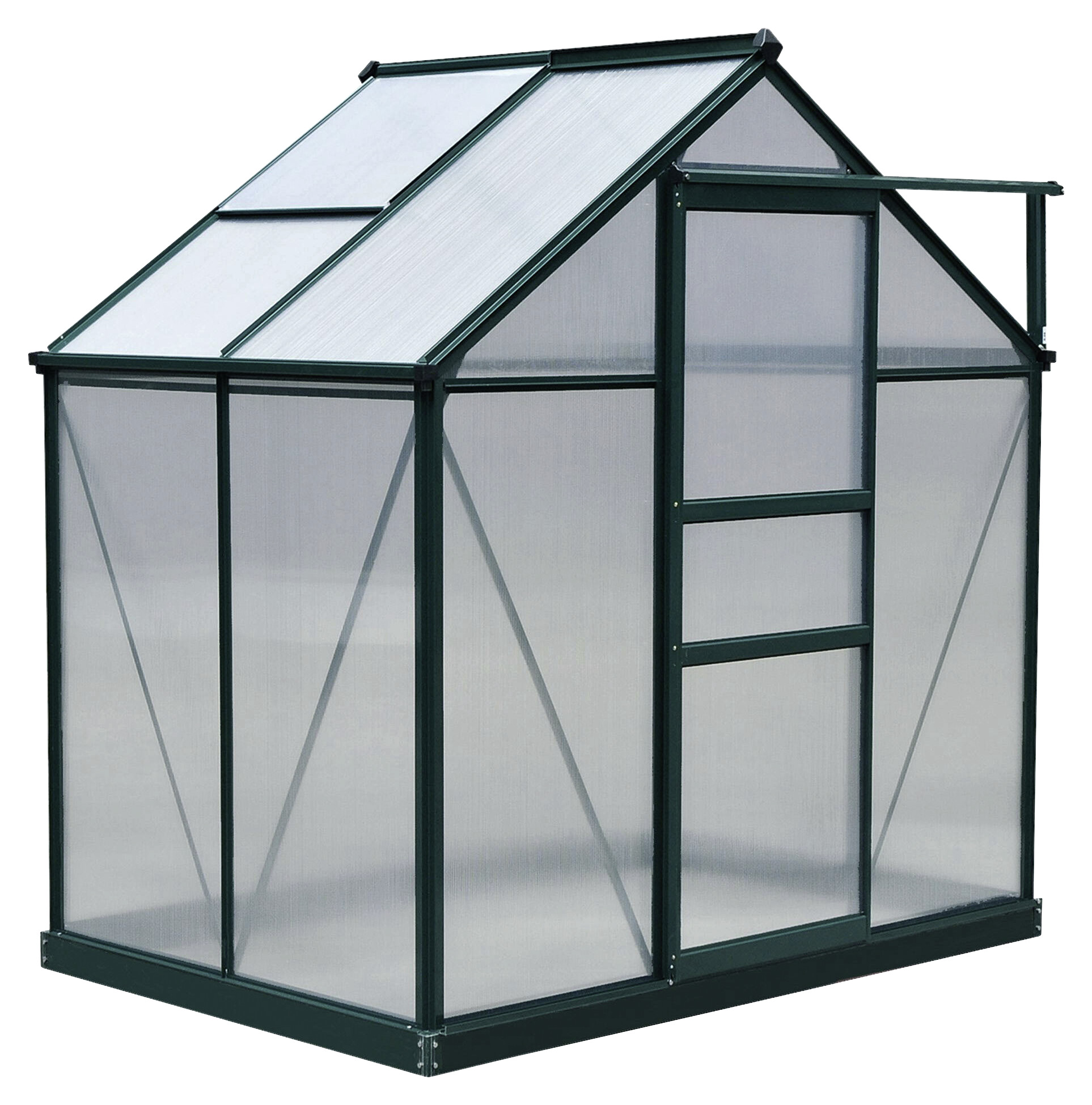 Outsunny Gewächshaus B/H/L: ca. 132x201x190 cm