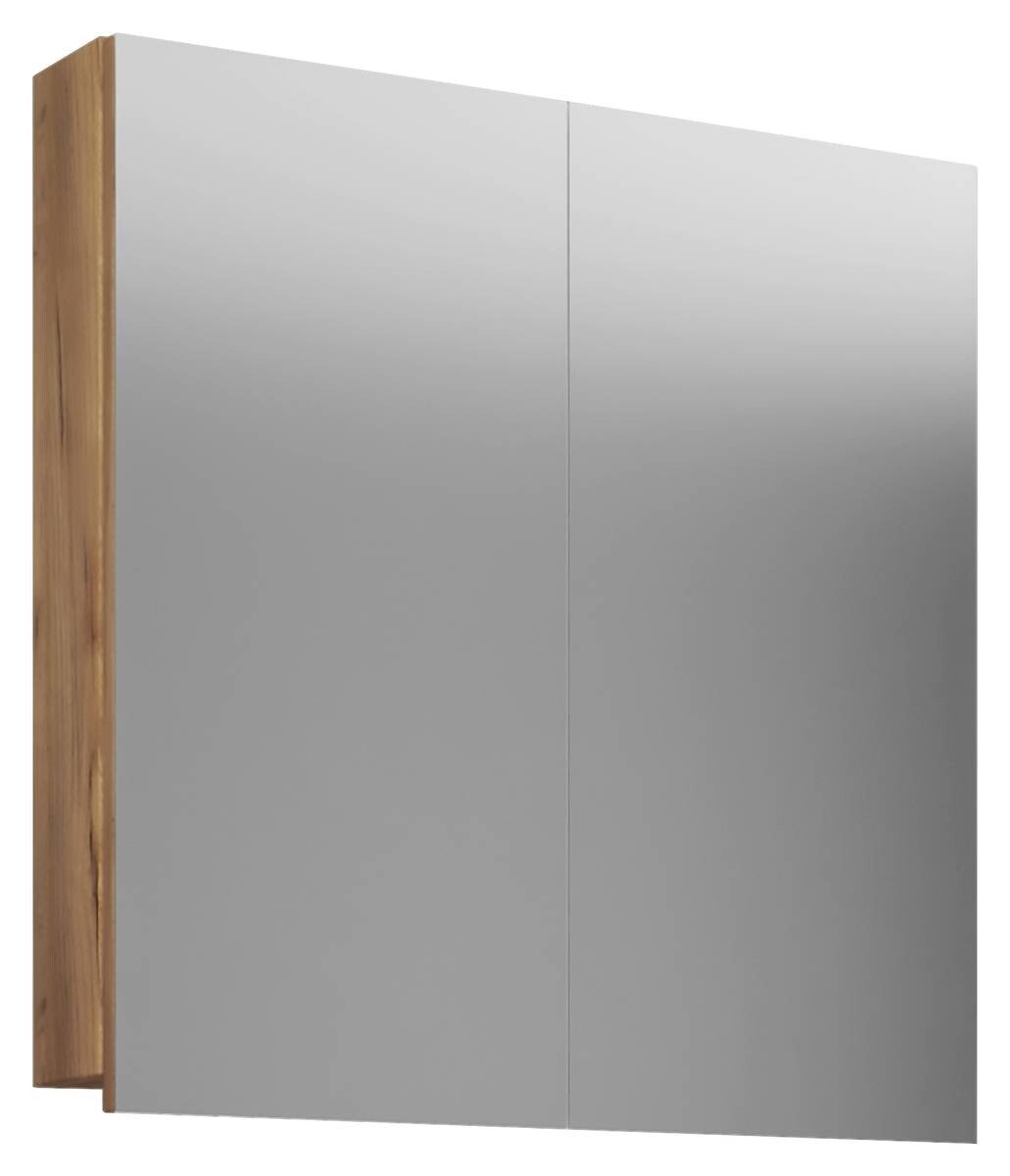 Spiegelschrank Badinos Eiche Honig Nachbildung B/H/T: ca. 60x42x12 cm