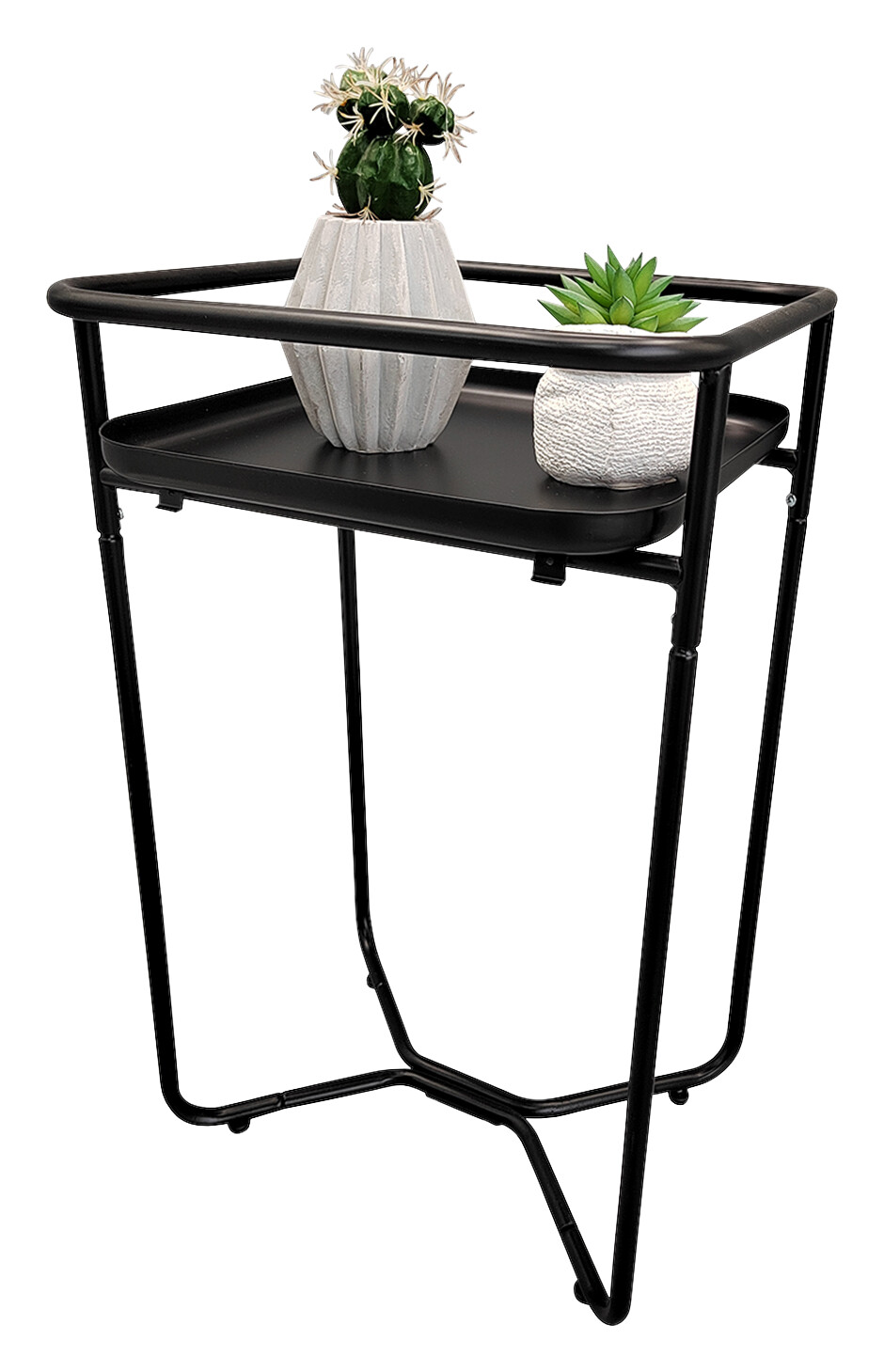 Beistelltisch Nane schwarz B/H/T: ca. 33x54x33 cm