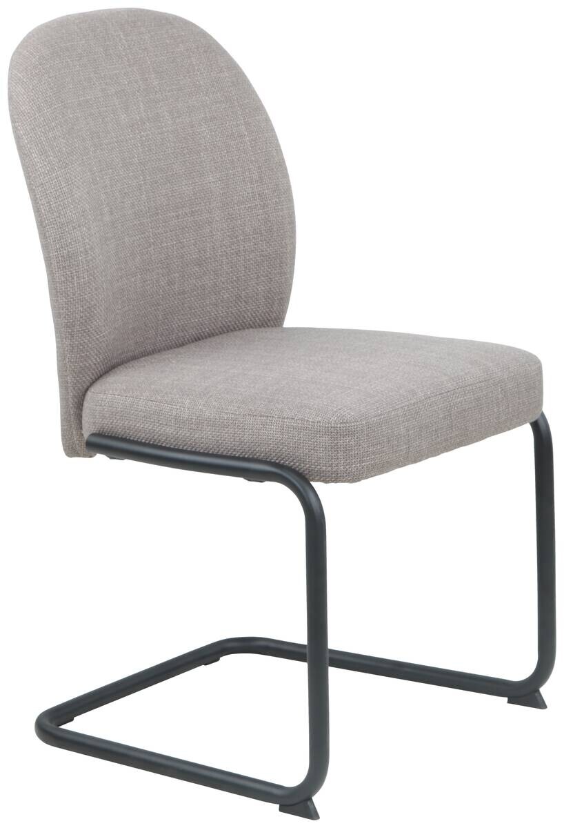 Schwingstuhl Karen II, 2er-Set schlamm Webstoff B/H/T: ca. 53x90x62 cm