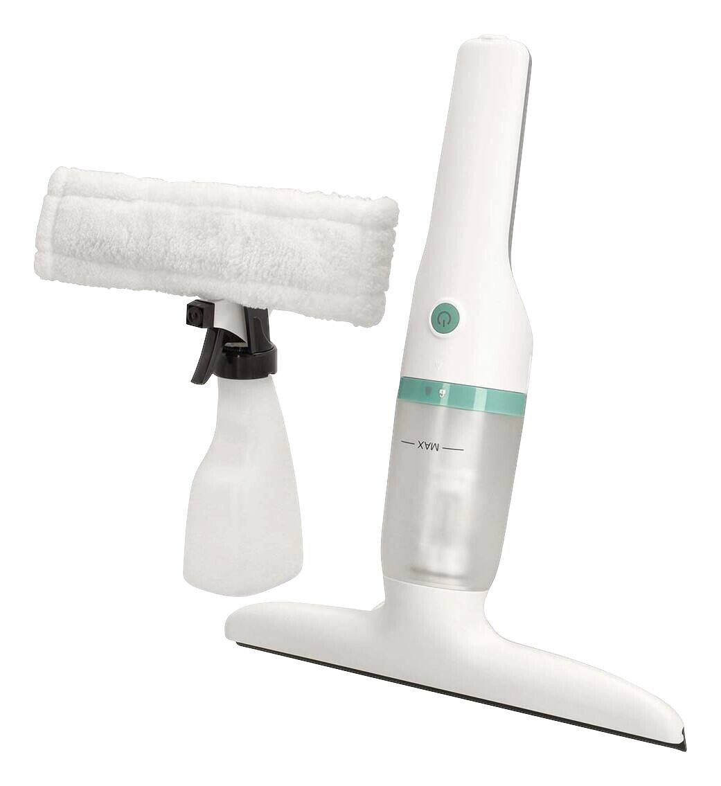 Nedis Akku-Fenstersauger grün weiß Kunststoff B/H/L: ca. 8,7x30,9x22,5 cm