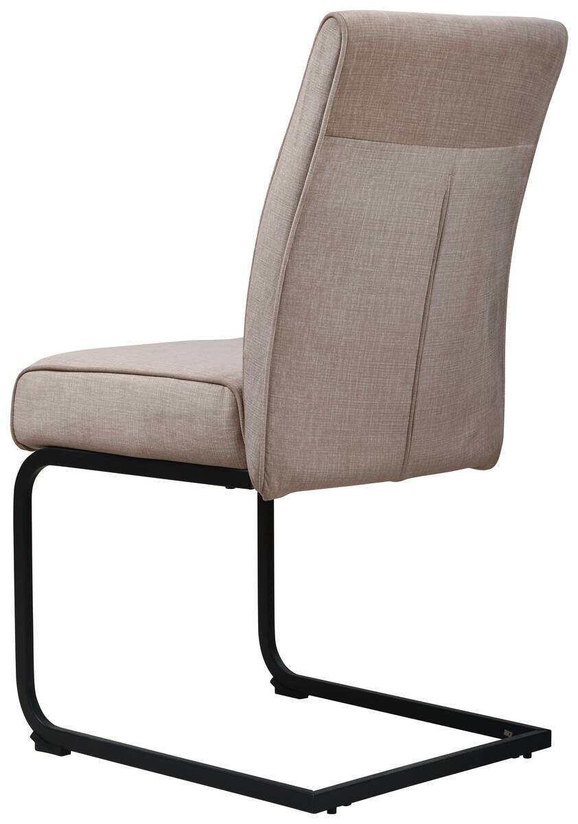 Schwingstuhl Canberra Cappuccino Samtoptik B/H/T: ca. 63x92x49 cm