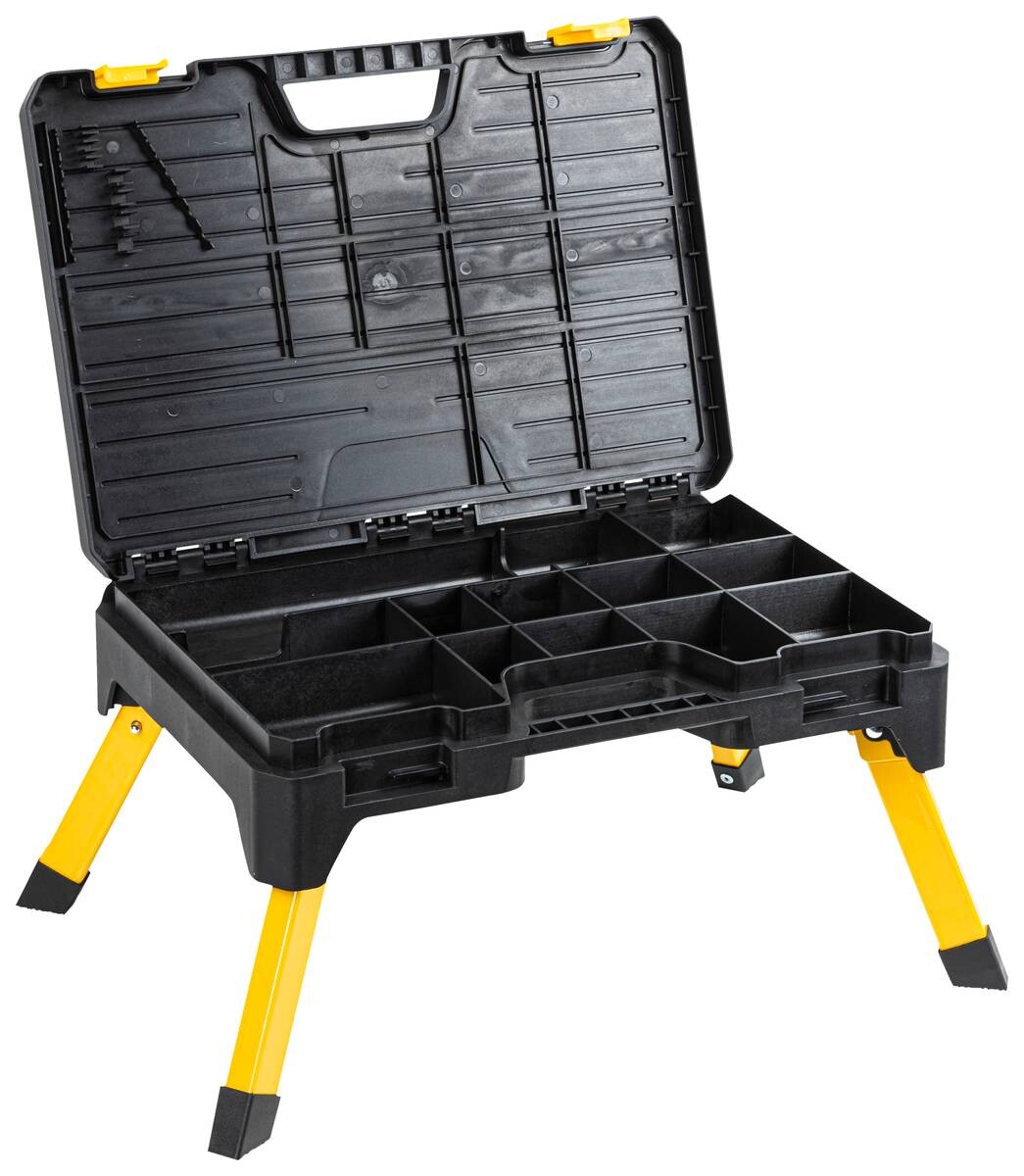 HI Klapptritt schwarz Stahl