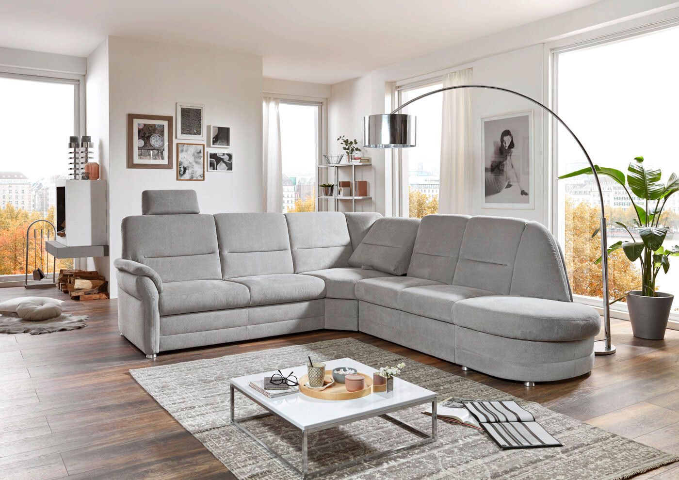 Wohnlandschaft Topasplan Q+ B/T: ca. 228x160 cm