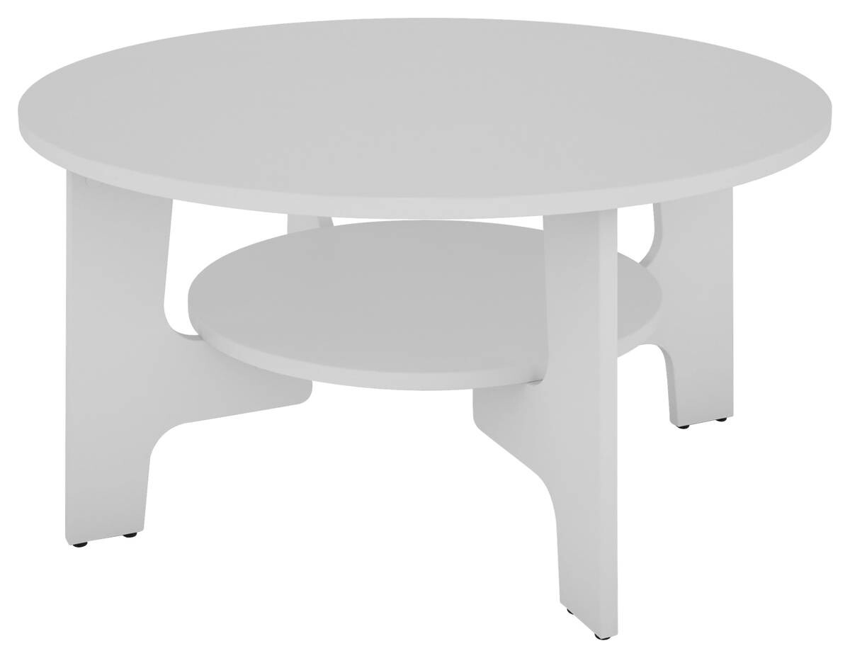 byLIVING Couchtisch JONNY weiß Holzwerkstoff