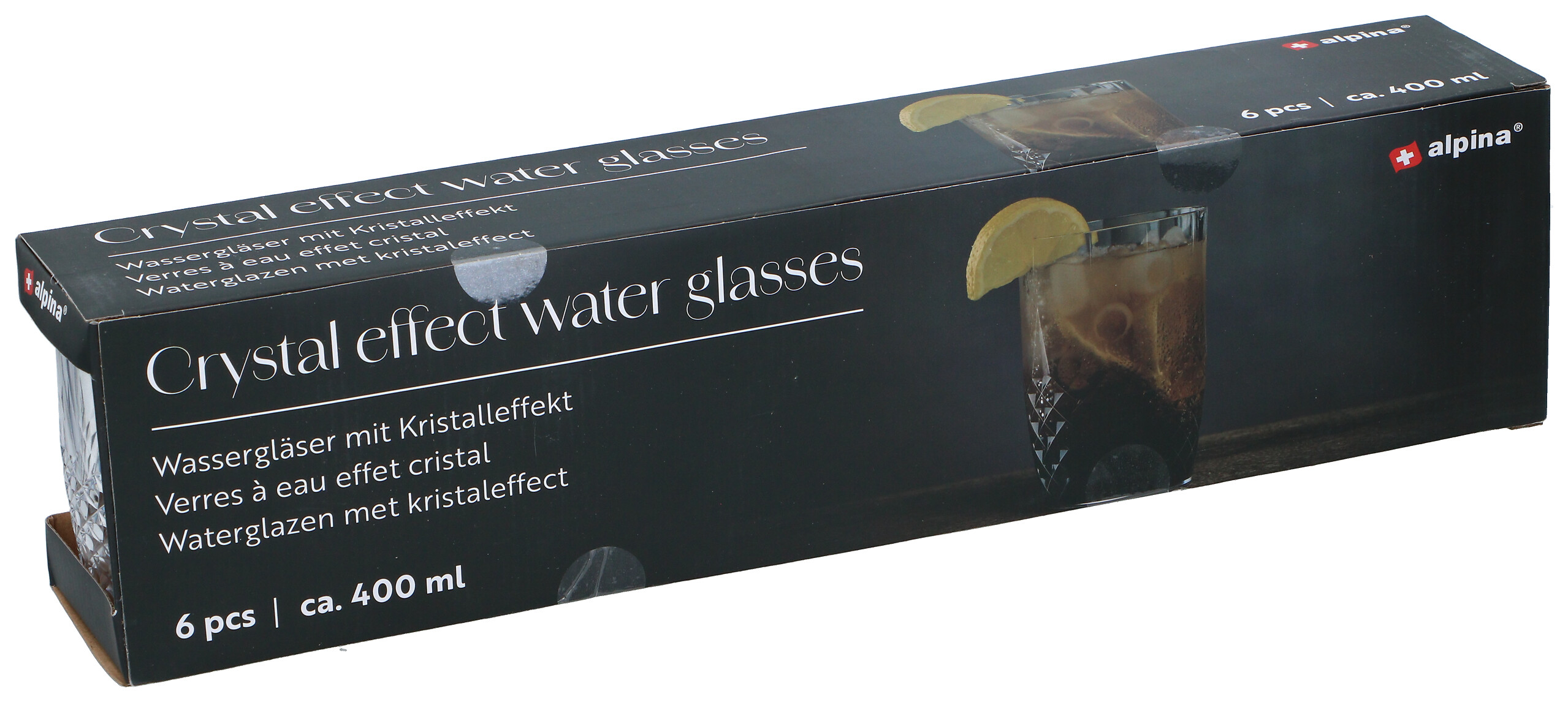 alpina Gläserset transparent