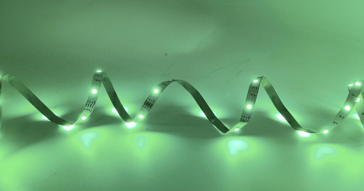 POCOline Lichtband Flexo Kunststoff Metall L: ca. 500 cm