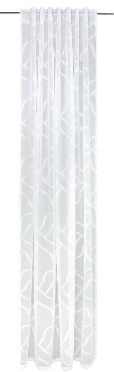 Kombivorhang Rita weiß B/L: ca. 140x245 cm