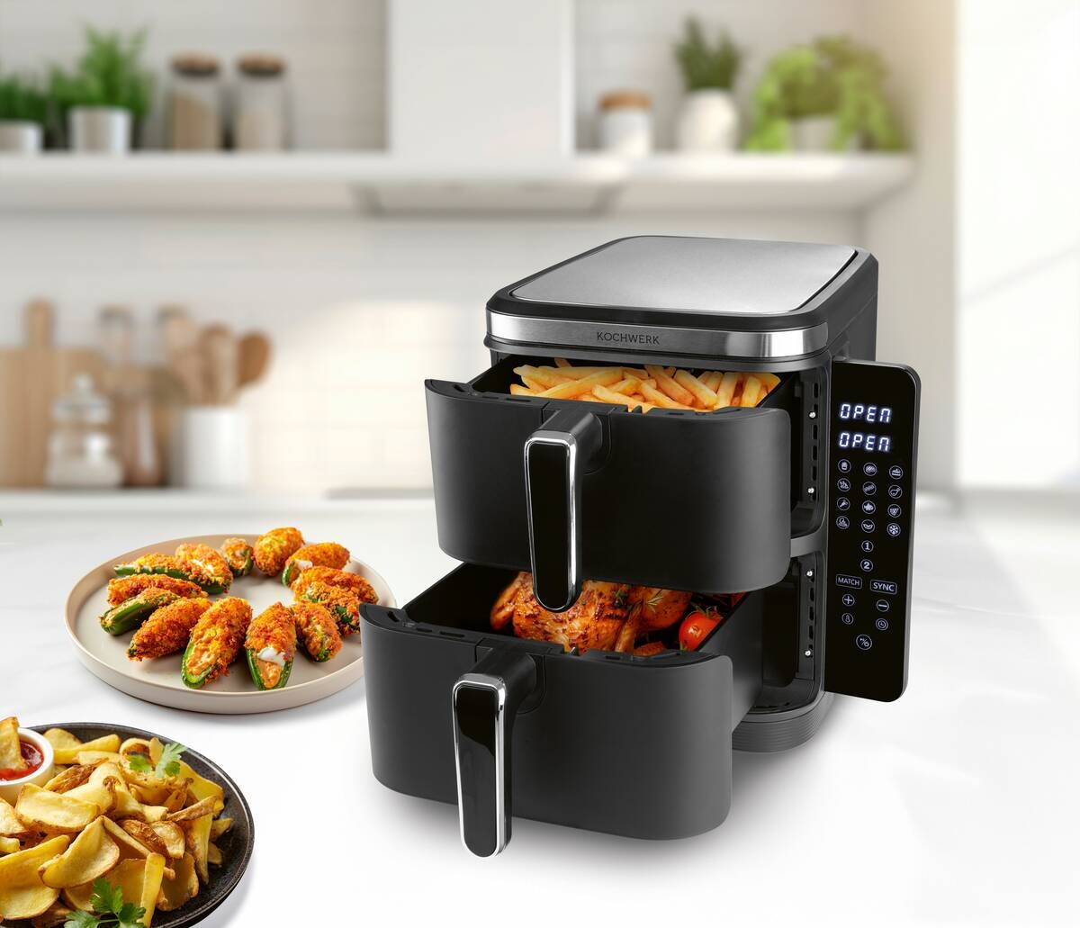 Kochwerk Heißluftfritteuse