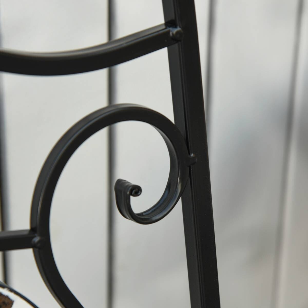 Outsunny Gartenmöbel-Set bunt Metall