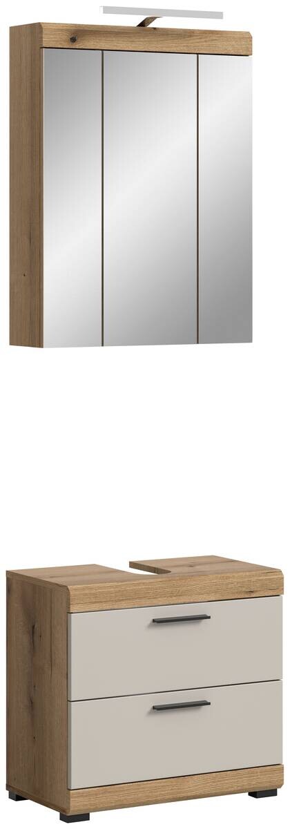 Badezimmer-Set Scout Evoke Oak Nachbildung Kaschmirgrau Nachbildung B/H/T: ca. 60x191x34 cm
