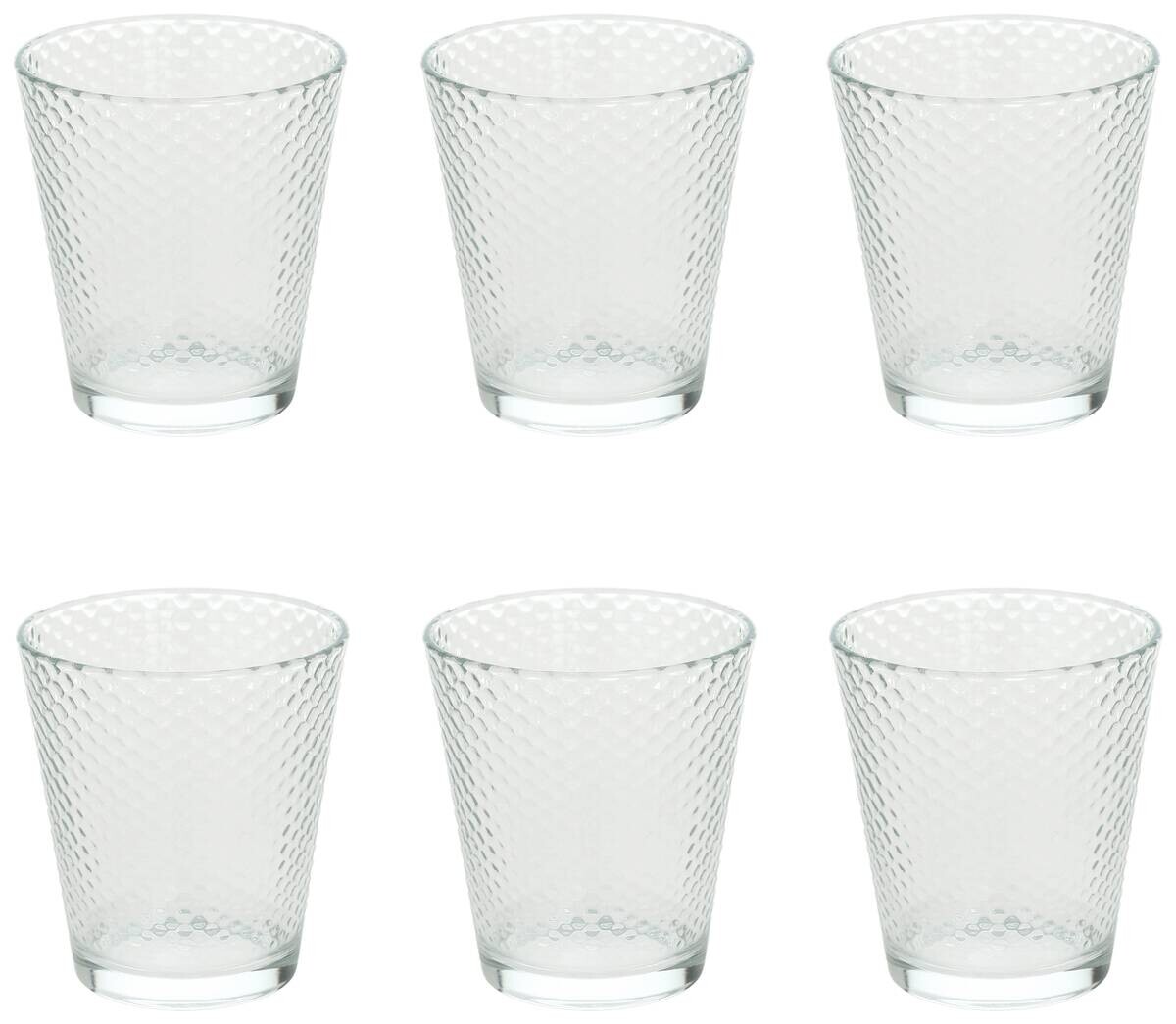 TOGNANA Trinkgläserset Golf Transparente transparent TOGNANA Trinkgläserset Golf Transparente transparent