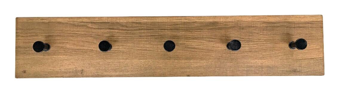 Garderobenleiste Eiche Nachbildung B/H/T: ca. 60x12x5 cm Garderobenleiste Eiche Nachbildung B/H/T: ca. 60x12x5 cm