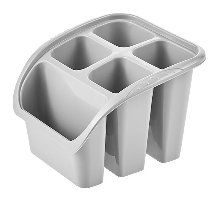 keeeper Besteckabtropfer grau B/H/L: ca. 16x12x16 cm