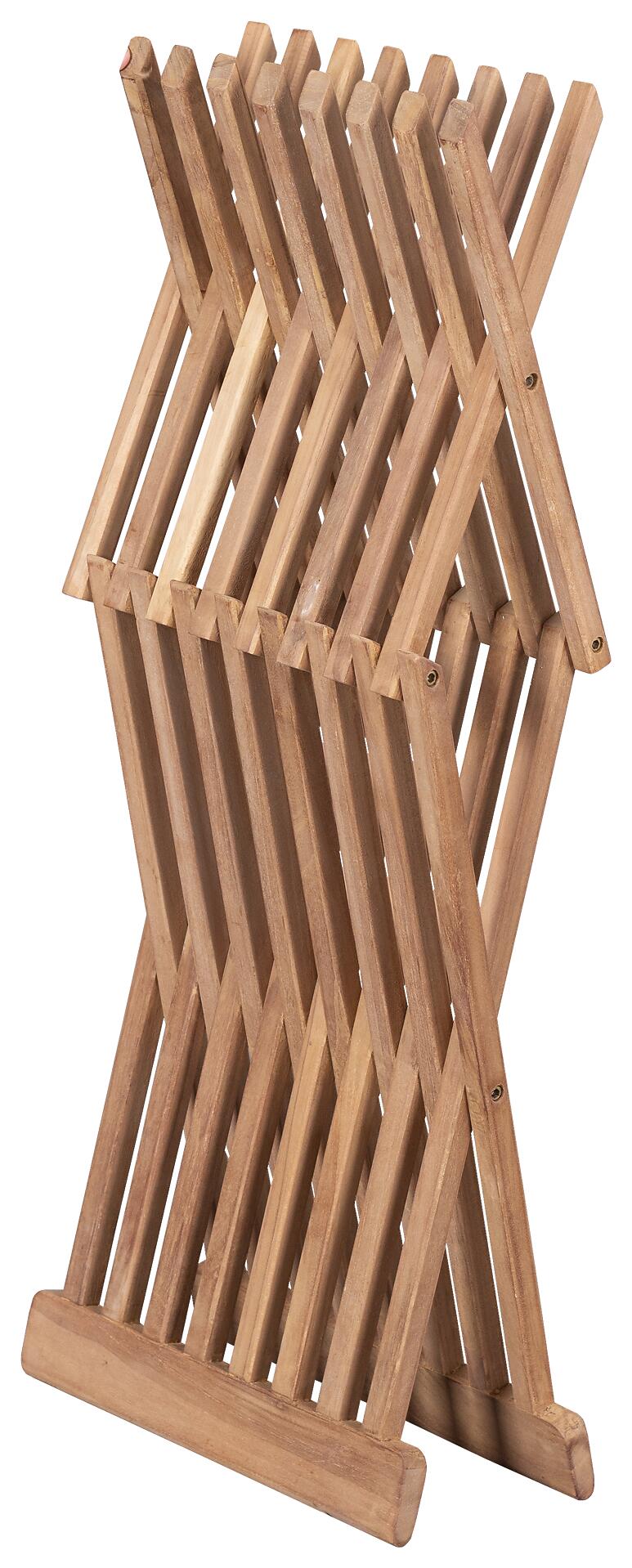 deVries Beistelltisch natur Teakholz B/H/T: ca. 40x45x33 cm