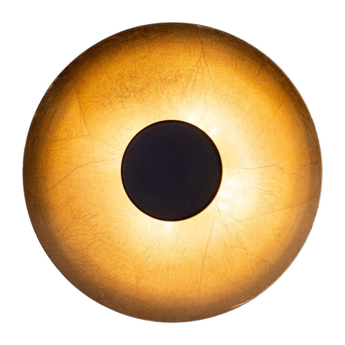 Näve Leuchten Deckenleuchte Firenze 1265358 schwarz gold Metall B/H/T: ca. 30x15x30 cm null 1 Brennstellen