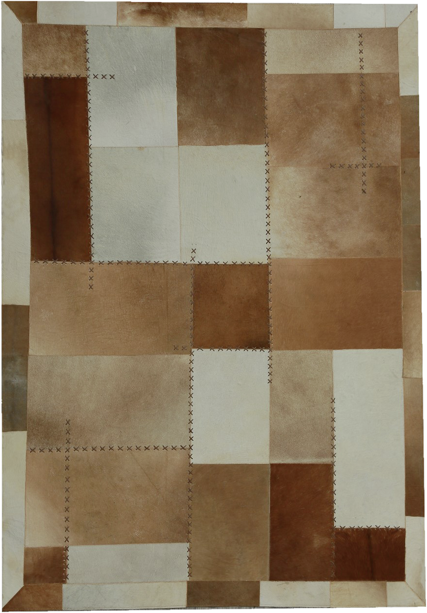 Kayoom Kurzflorteppich Mystic 110 braun B/L: ca. 120x170 cm