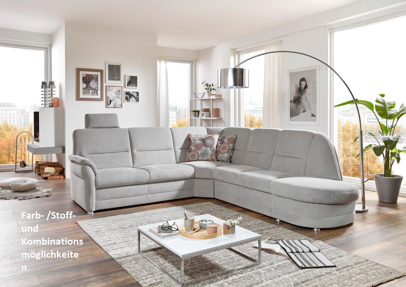 Wohnlandschaft Topasplan Q+ B/T: ca. 228x160 cm