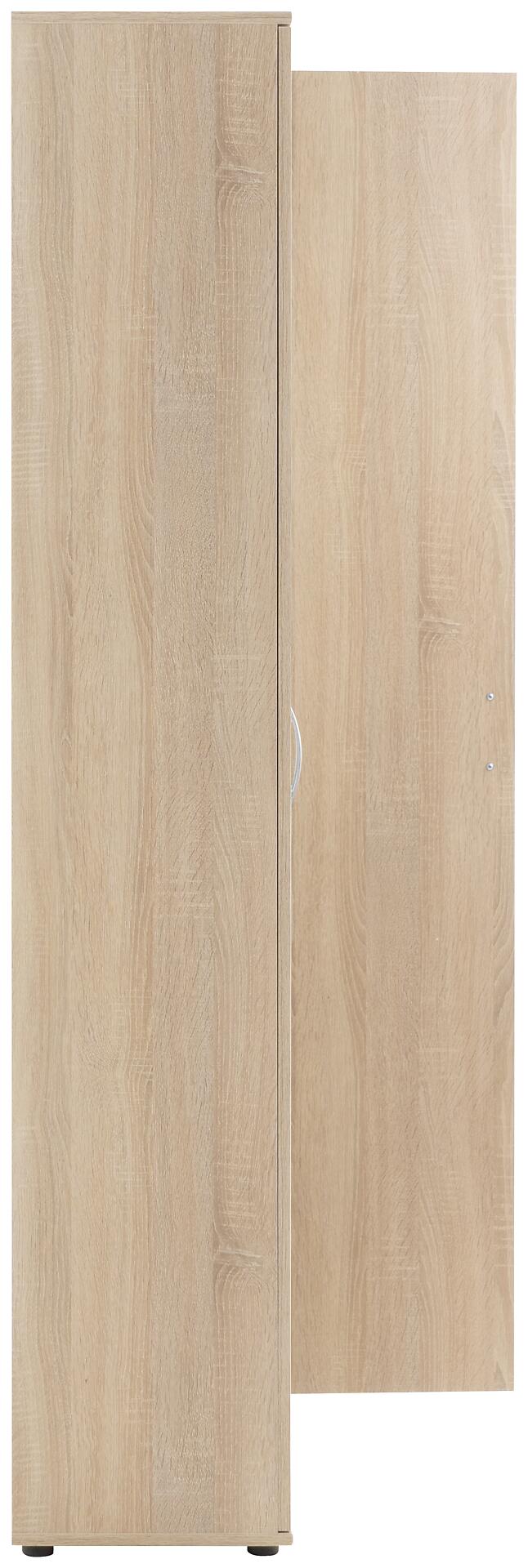 Putzschrank Andy 4 Eiche Sonoma Nachbildung B/H/T: ca. 70x187x34 cm