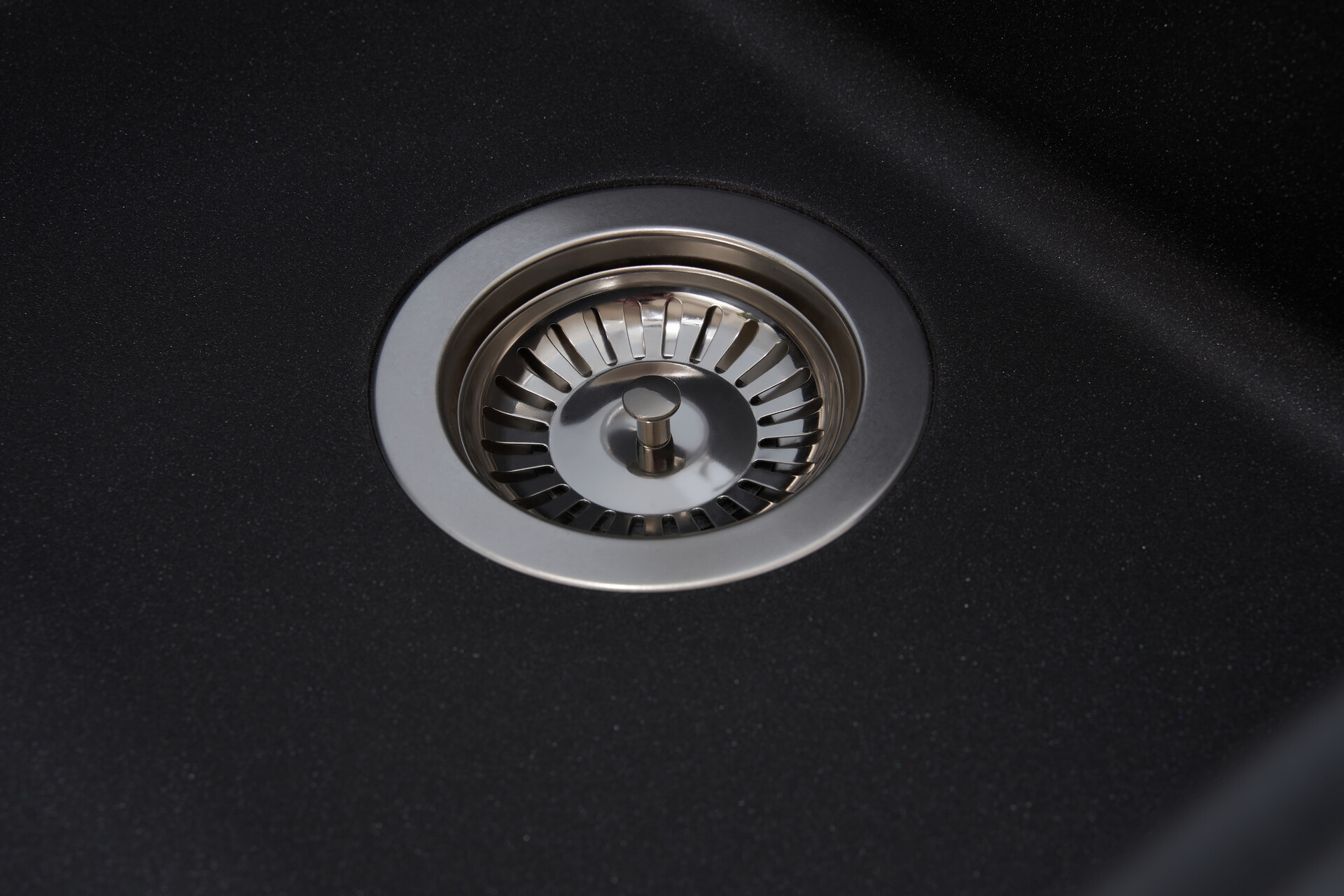 Respekta Einbauspüle Columbia 100 x 50 S schwarz Granitverbundmaterial B/H/T: ca. 100x18,5x50 cm