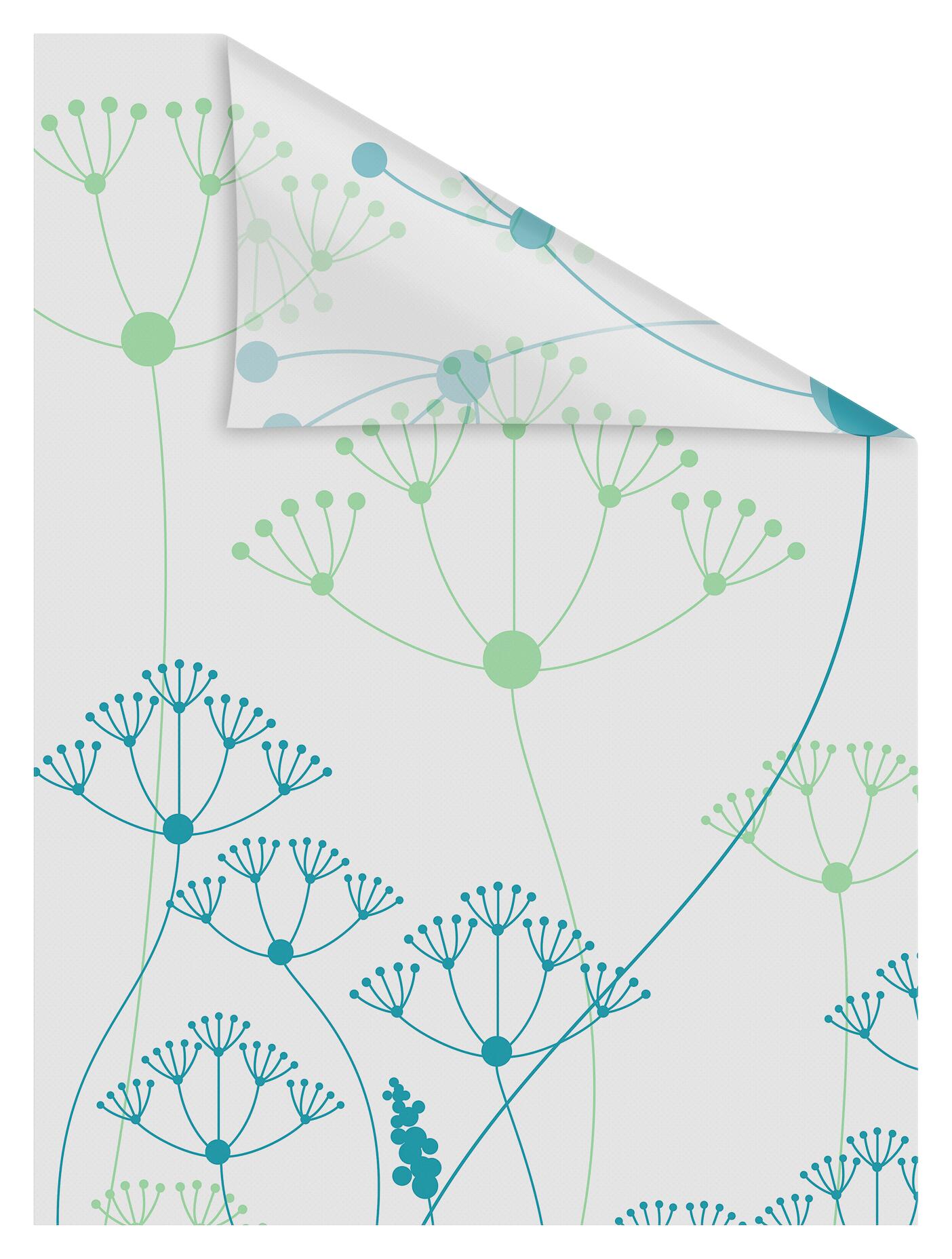 LICHTBLICK Fensterfolie Wiese Floral Wiese grün B/L: ca. 50x100 cm