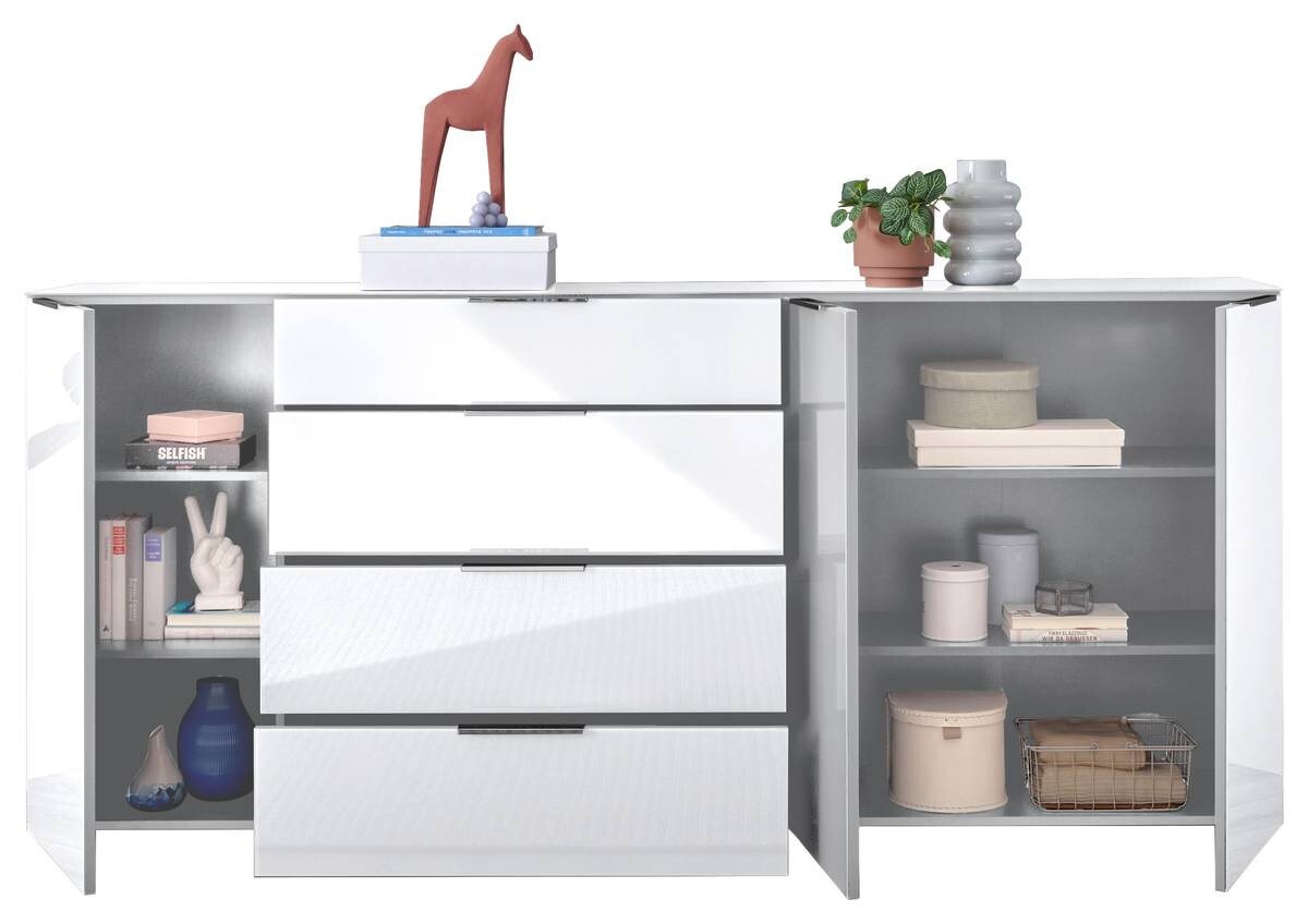 Kommode Santorin weiß B/H/T: ca. 226x99x40 cm