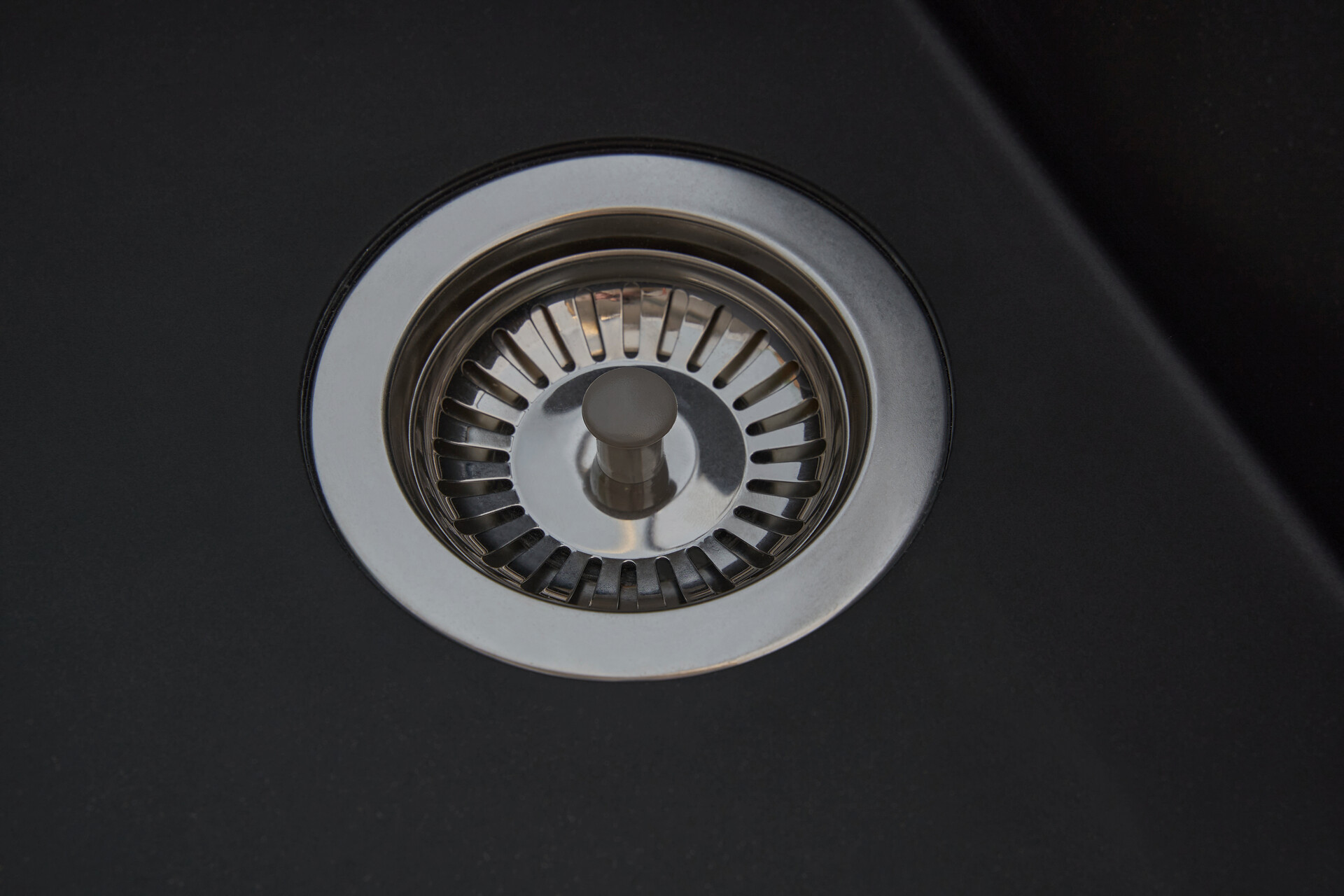 Respekta Einbauspüle Houston 80 x 50 S schwarz Mineralite B/H/T: ca. 80x21x50 cm