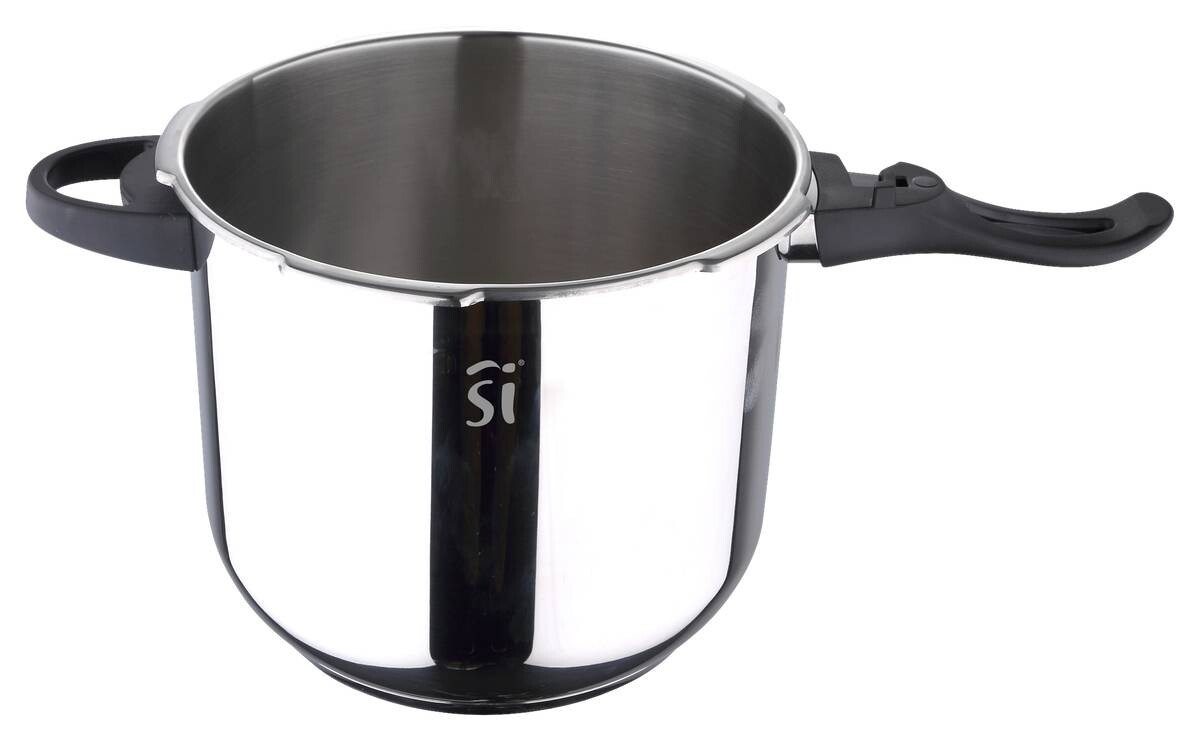 SAN IGNACIO Schnellkochtopfset Duero silber Edelstahl 2 tlg.