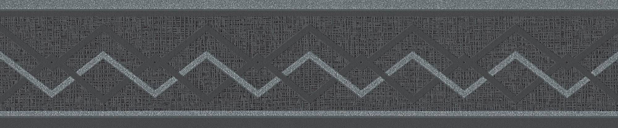 A.S.Creation Bordüre grau B/H/D: ca. 13x500x8 cm