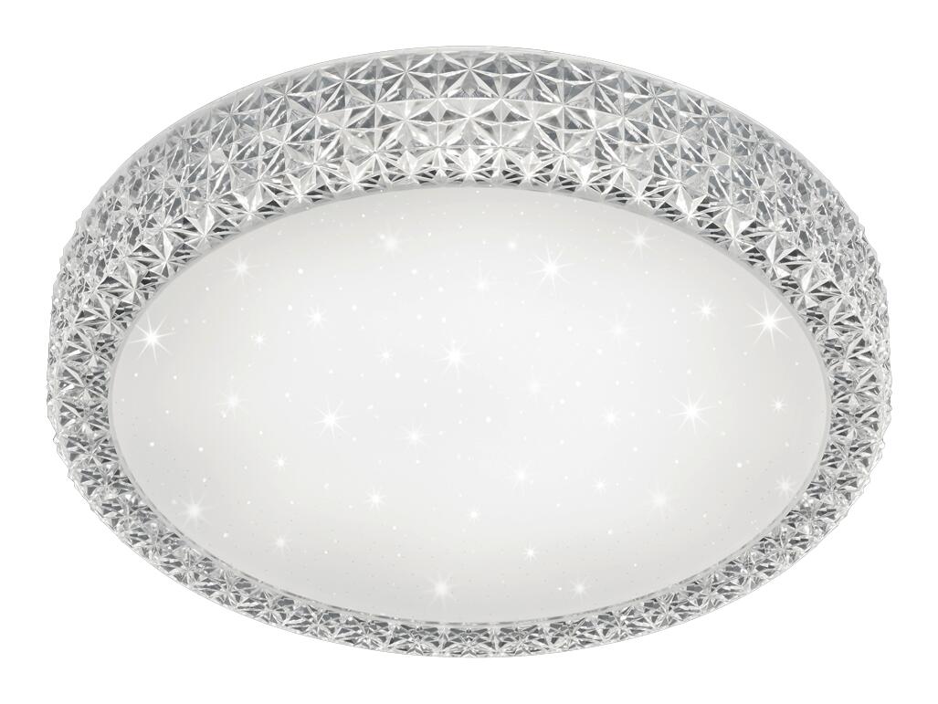 Reality Deckenleuchte Pegasus weiß klar Kunststoff Acryl D: ca. 40 cm