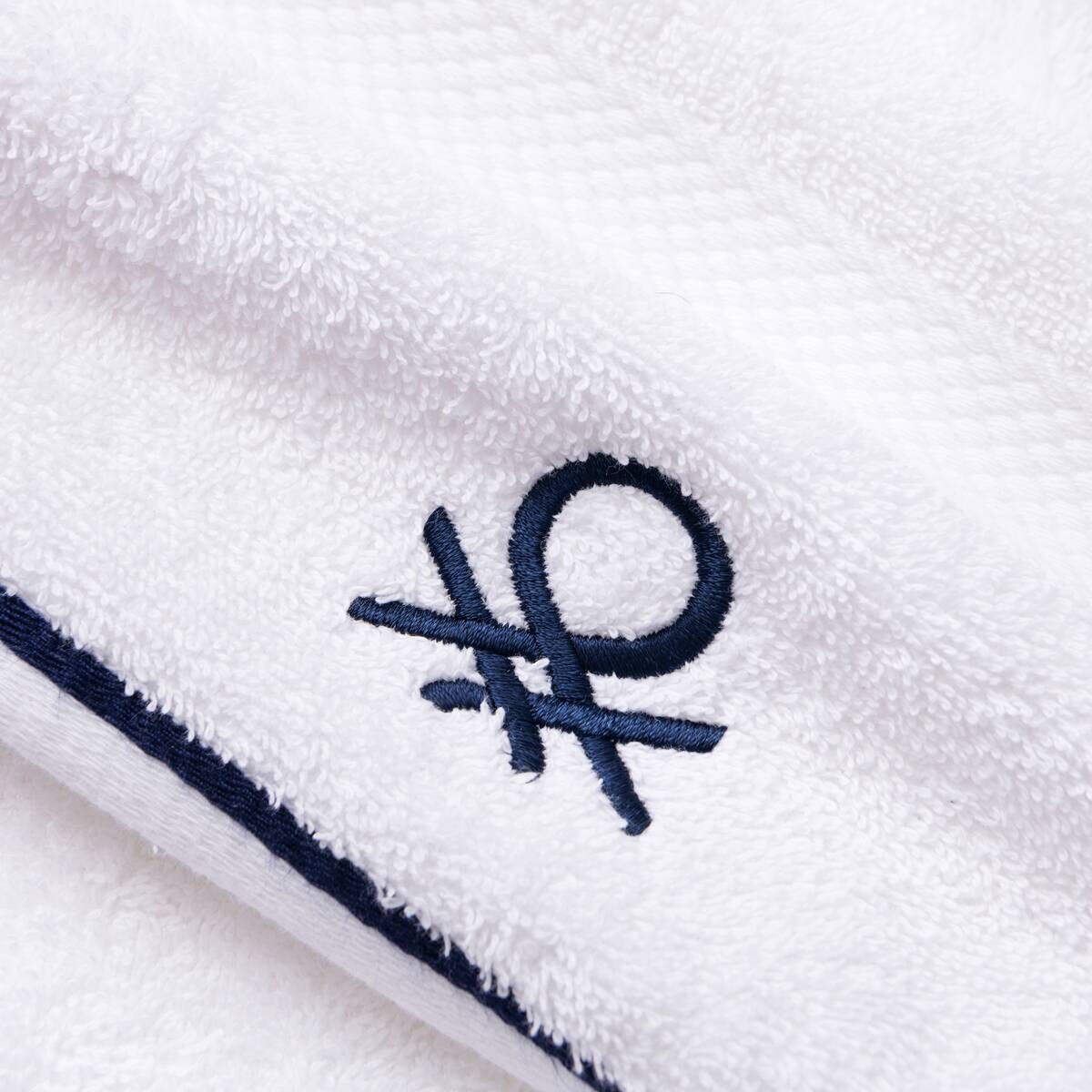 BENETTON Handtuch CORE weiß Baumwolle B/L: ca. 50x90 cm