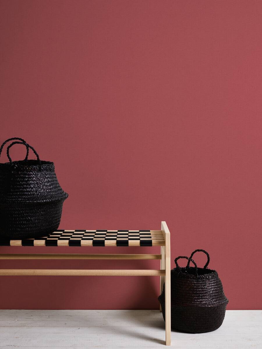 A.S.Creation Vliestapete Attractive Uni rot B/L: ca. 53x1005 cm