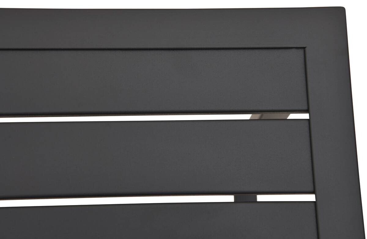 Loungeset Bilbao schwarz Stahl