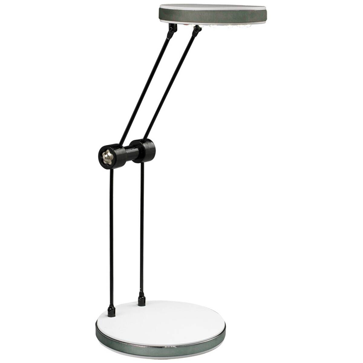 Näve Leuchten LED-Tischleuchte weiß Metall Kunststoff B/H/T/D: ca. 9,5x30x9,5x9,5 cm