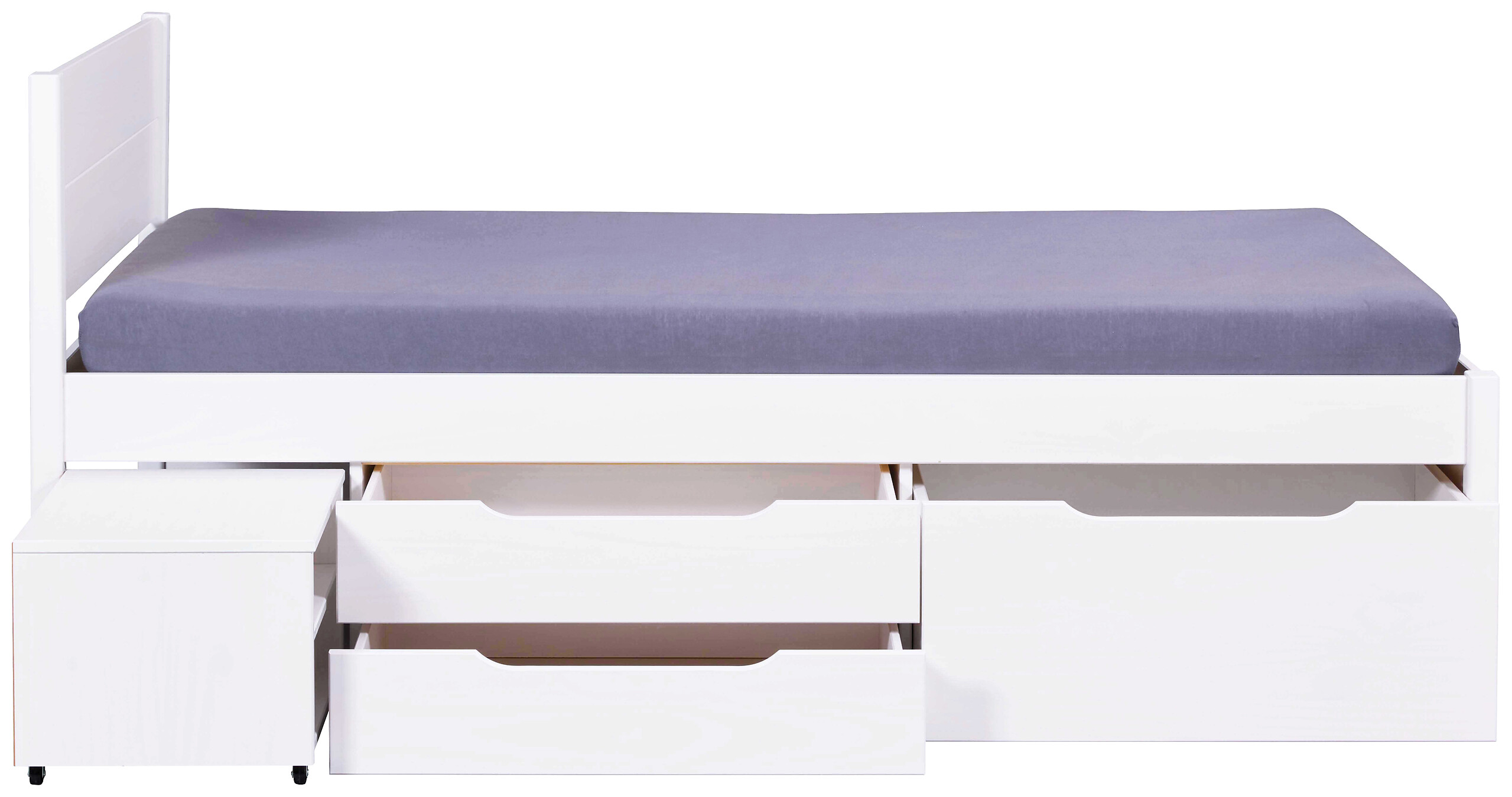 Funktionsbett Efetivo weiß