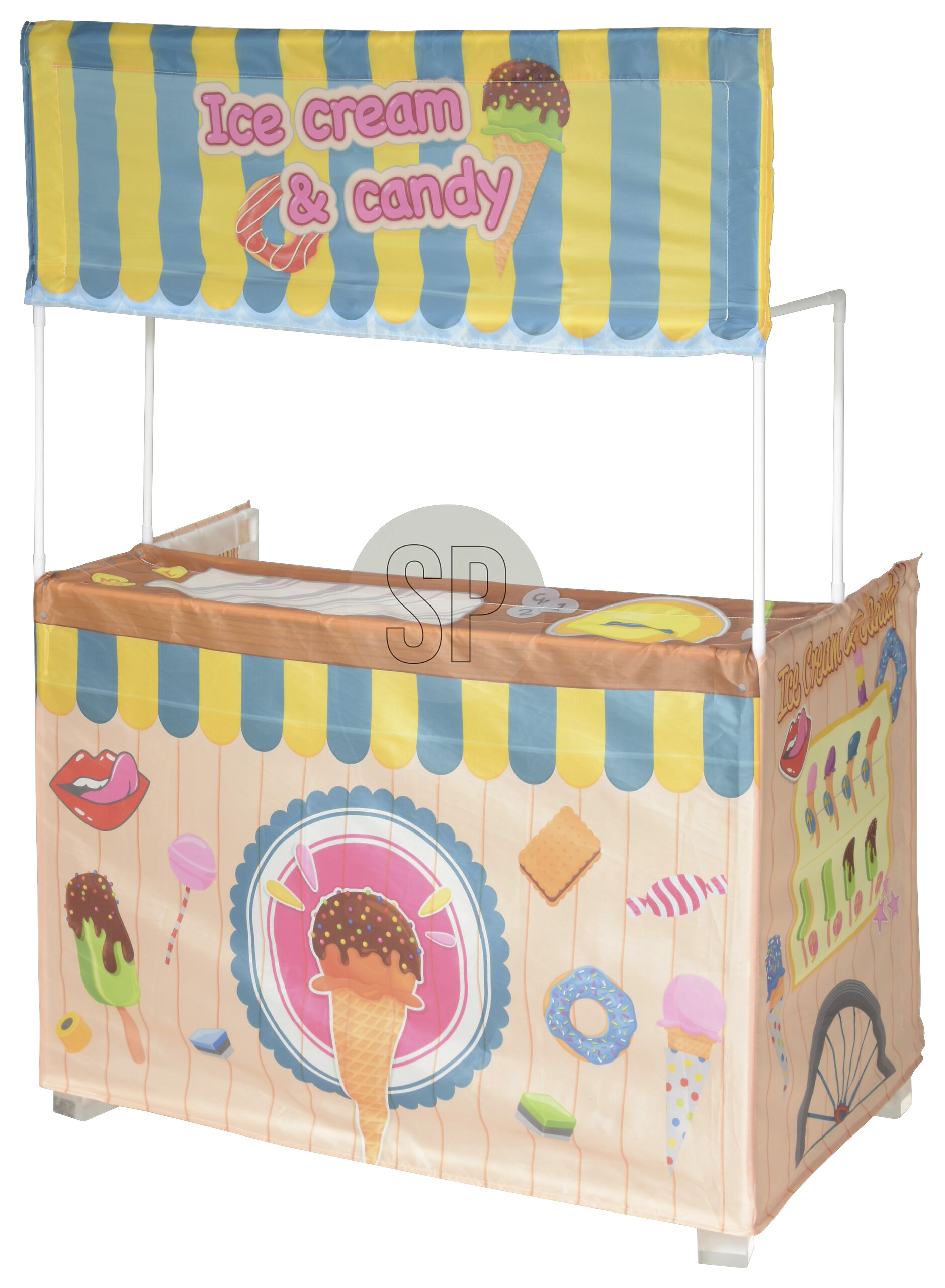 Spielzelt mehrfarbig Polyester B/H/L: ca. 38x7x20 cm