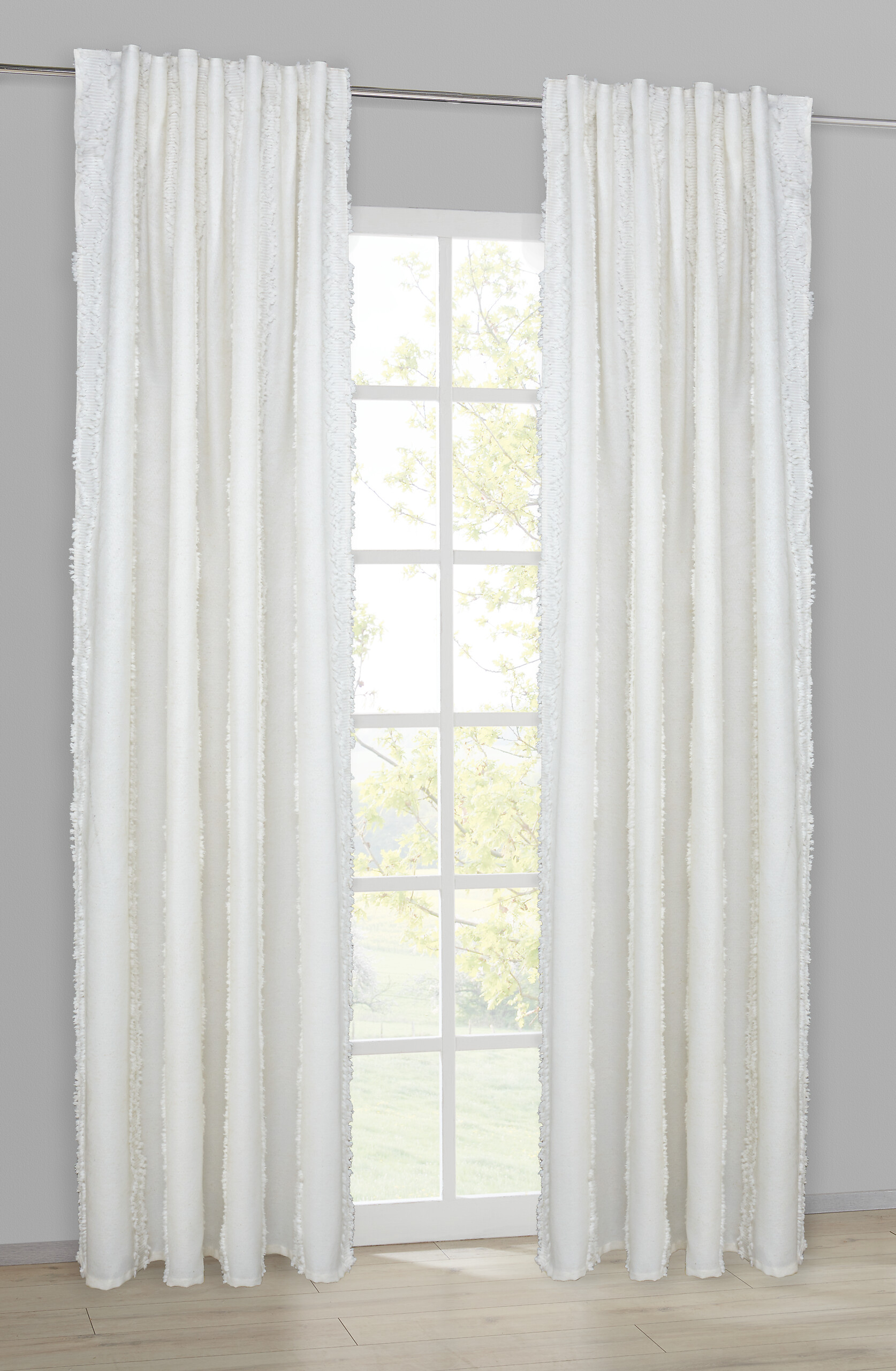 Kombivorhang Judith natur B/L: ca. 140x245 cm