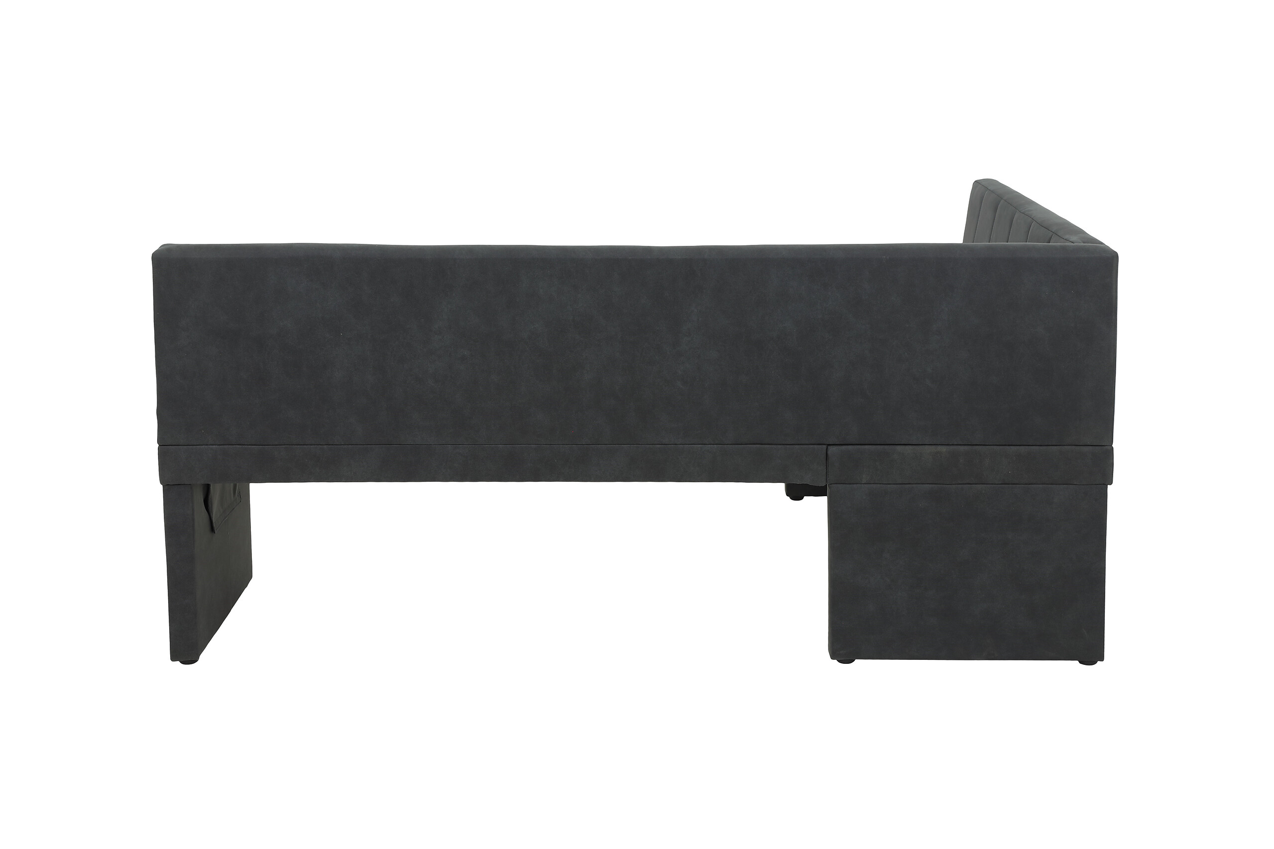 Eckbank Melanie anthrazit Vintage Optik B/H/T: ca. 140x90x200 cm Eckbank Melanie anthrazit Vintage Optik B/H/T: ca. 140x90x200 cm