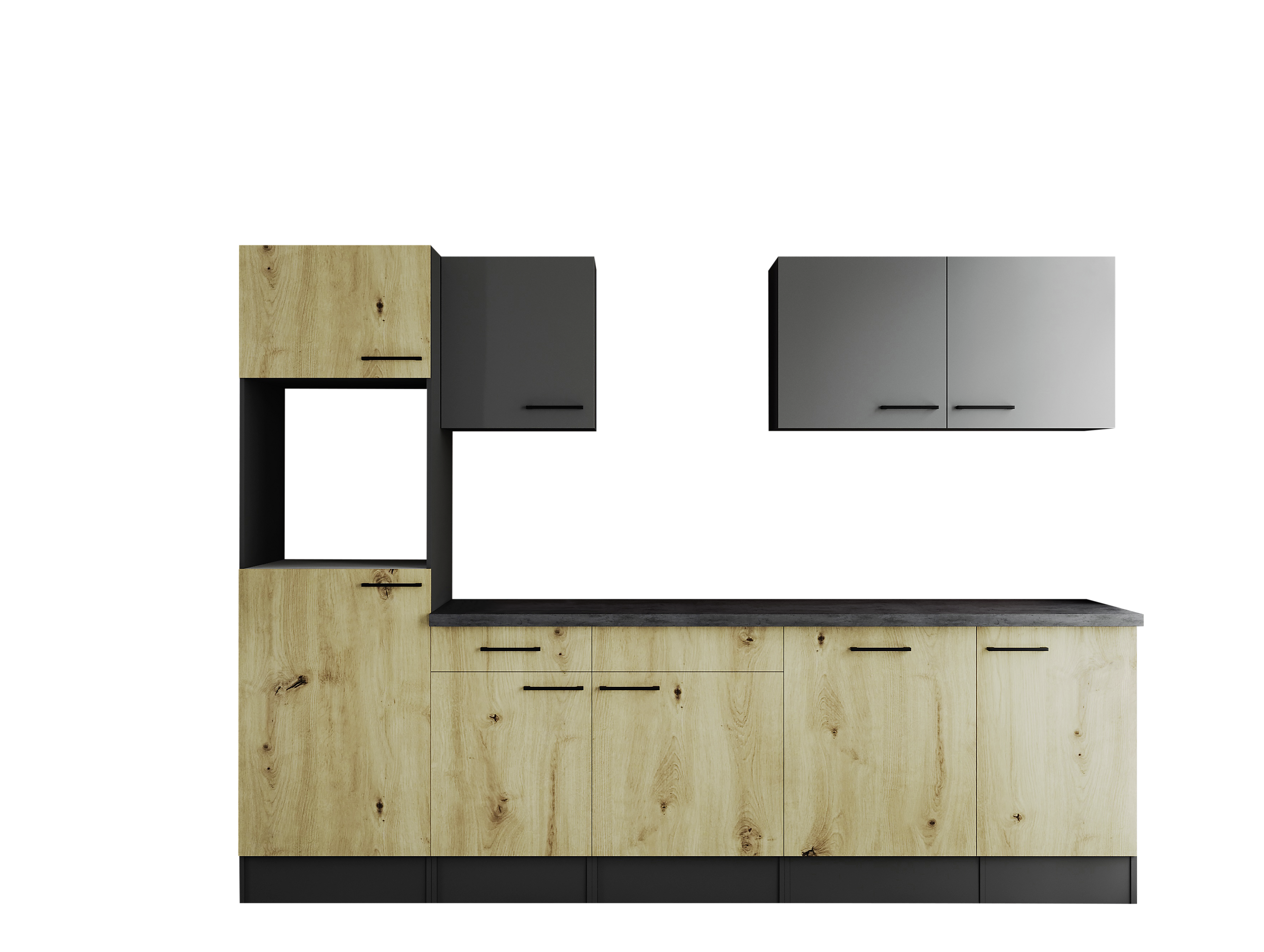 Küchenblock Oliver B/H/T: ca. 280x205x60 cm