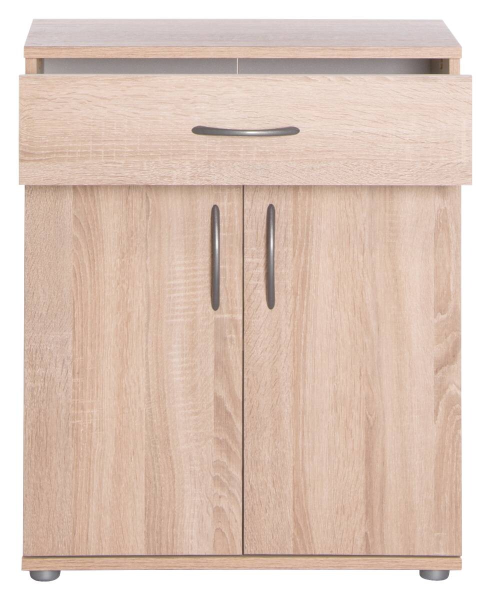 Kommode Peggy 2 Eiche Sonoma Nachbildung B/H/T: ca. 57x69x29 cm