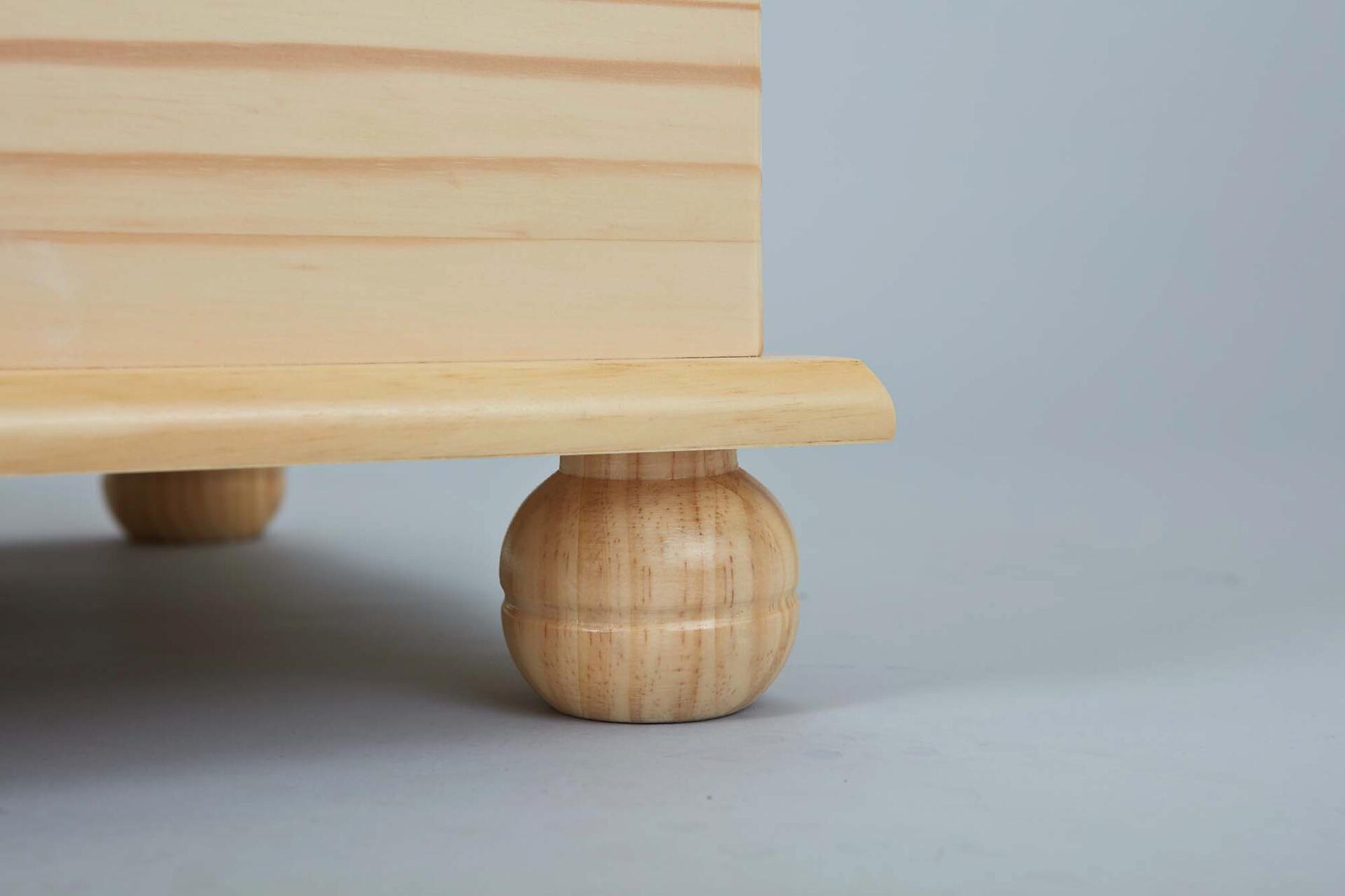 Truhe Emel natur B/H/T: ca. 89x53x47 cm